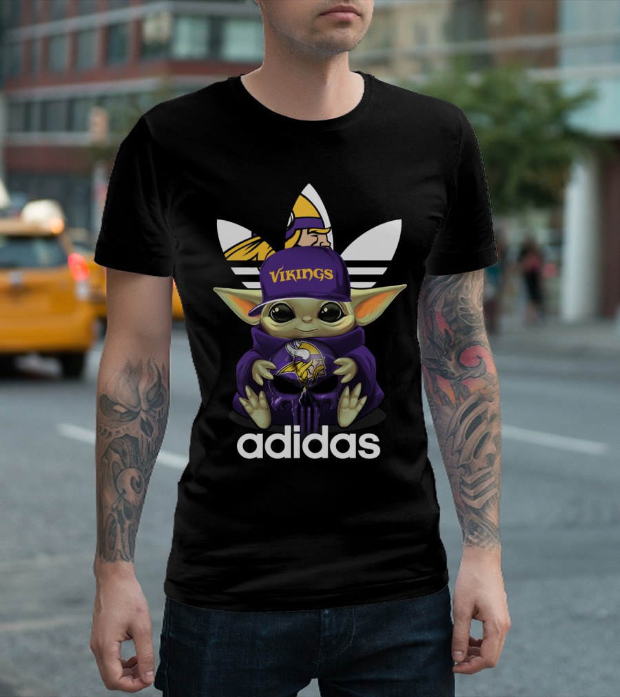 Yoda Vikings Minnesota Football Fan T-Shirt