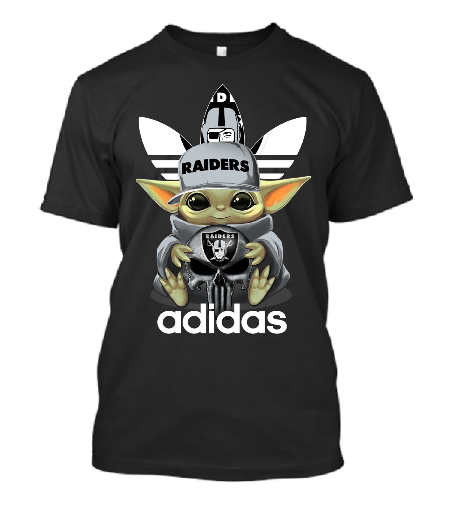 Raiders Yoda 1 Oakland Raiders T-Shirt