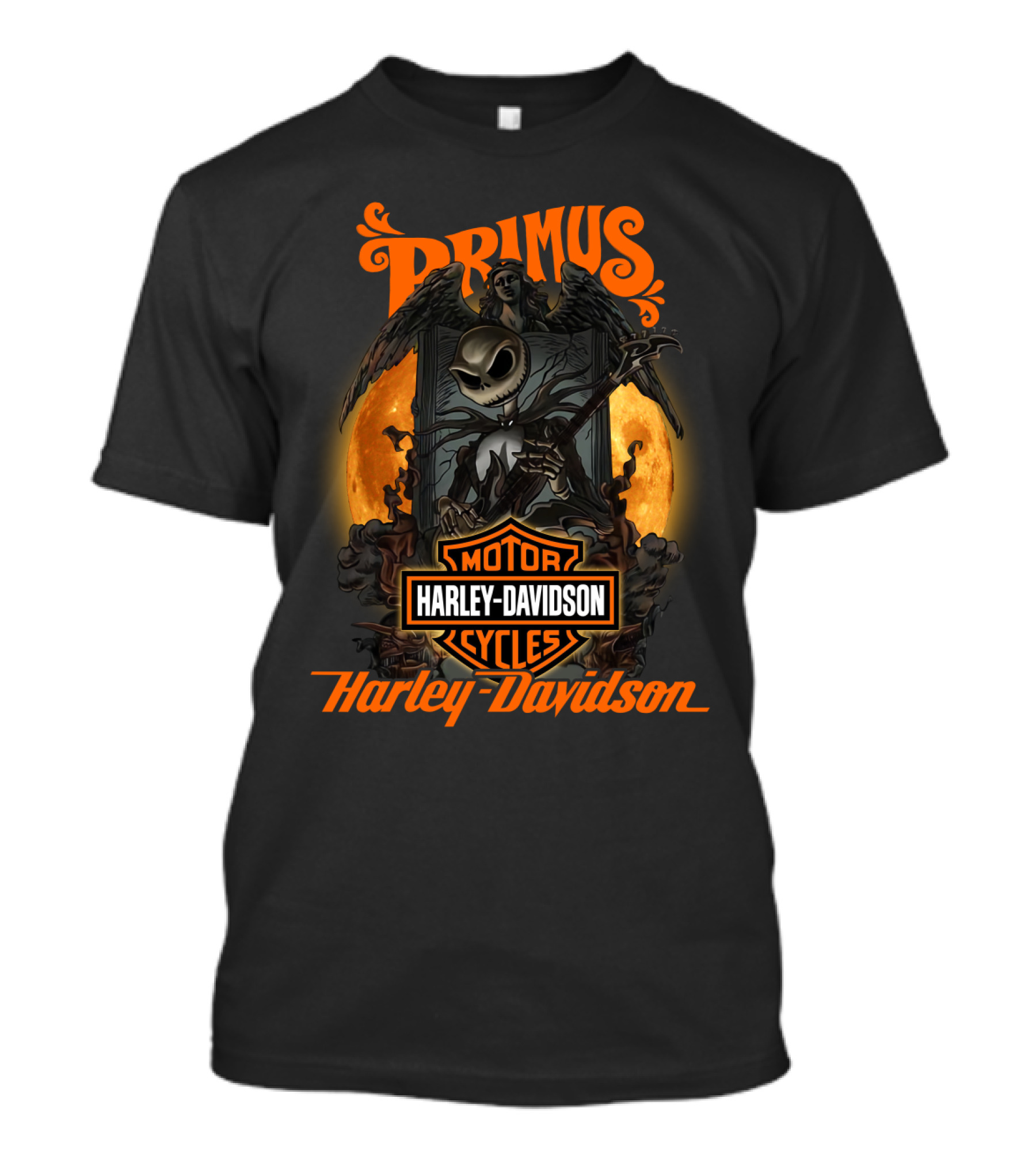 Primus Harley Davidson Motor Cycles 1212 Halo T-Shirt