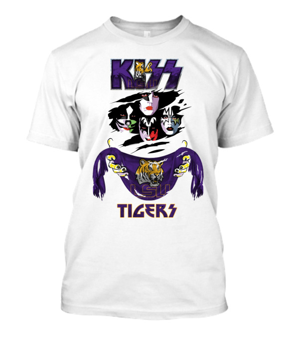 KISS LSU Tigers Ncaa Collaboration T-Shirt
