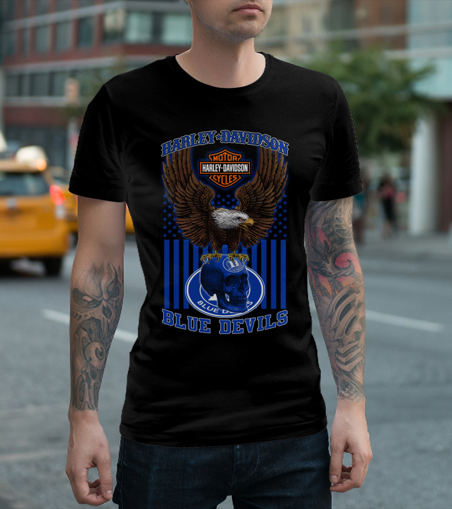 Harley Davidson Motorcycles Blue Devils Hd 04.21 T-Shirt