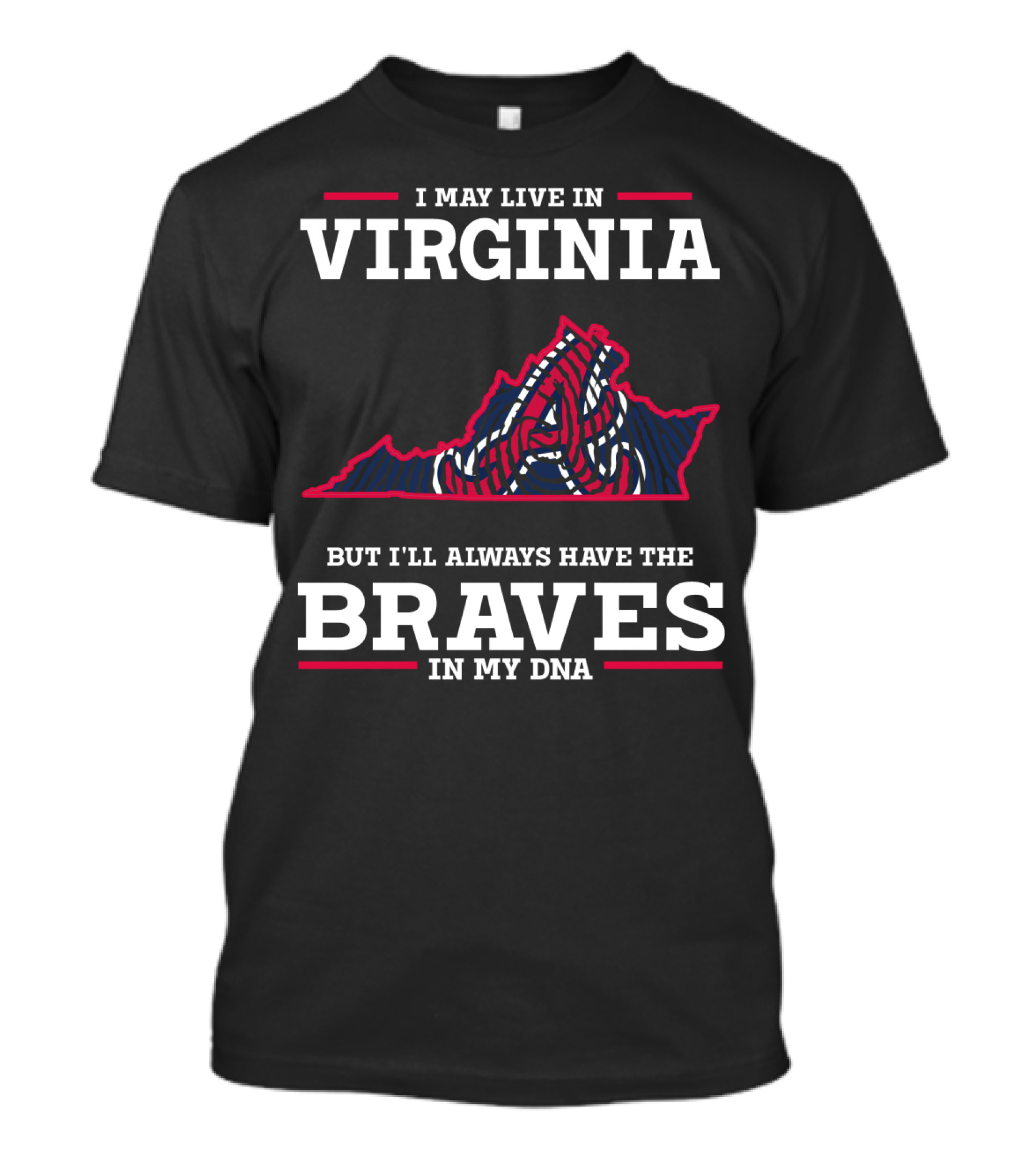 VIRGINIA BRAVES IN MY DNA T-Shirt