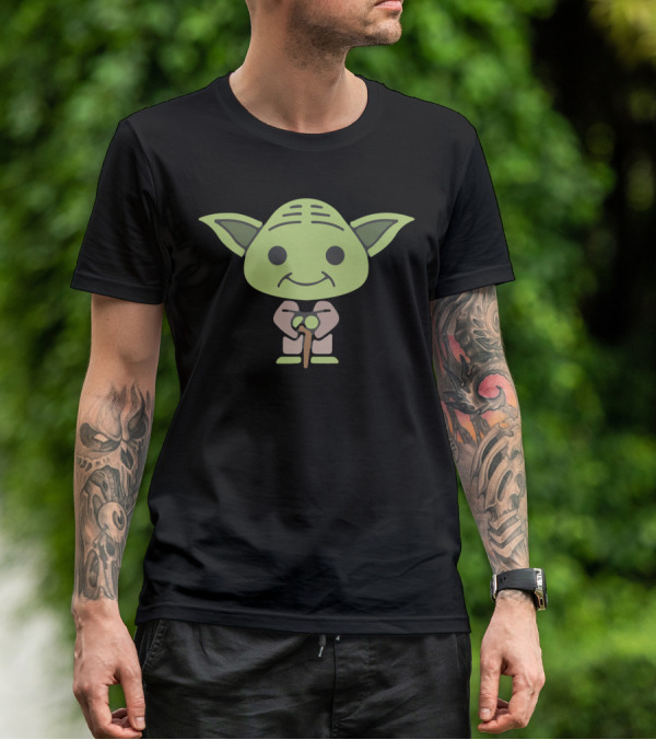 Yoda Hello Star Wars Pop Culture T-Shirt