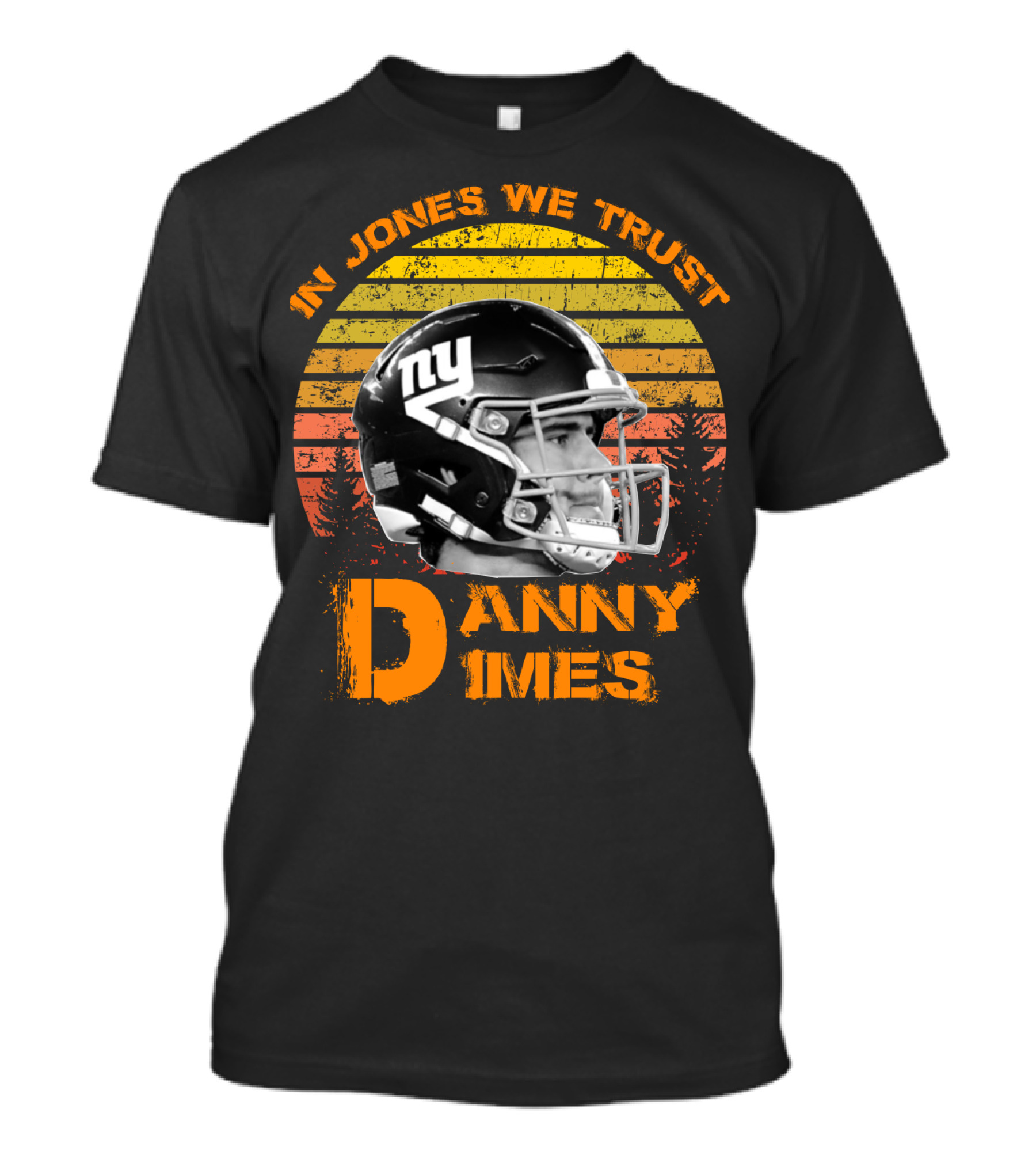 In Jones We Trust Danny Dimes NY Football QB 8 T-Shirt