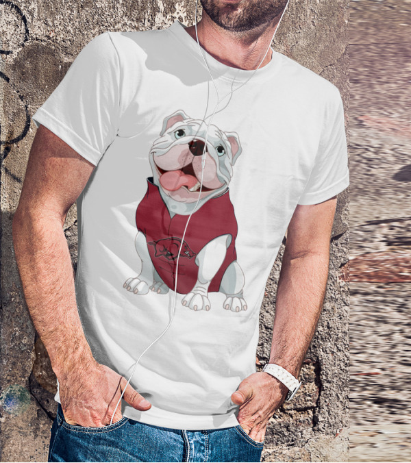 Arkansas Razorbacks Bulldog T-Shirt