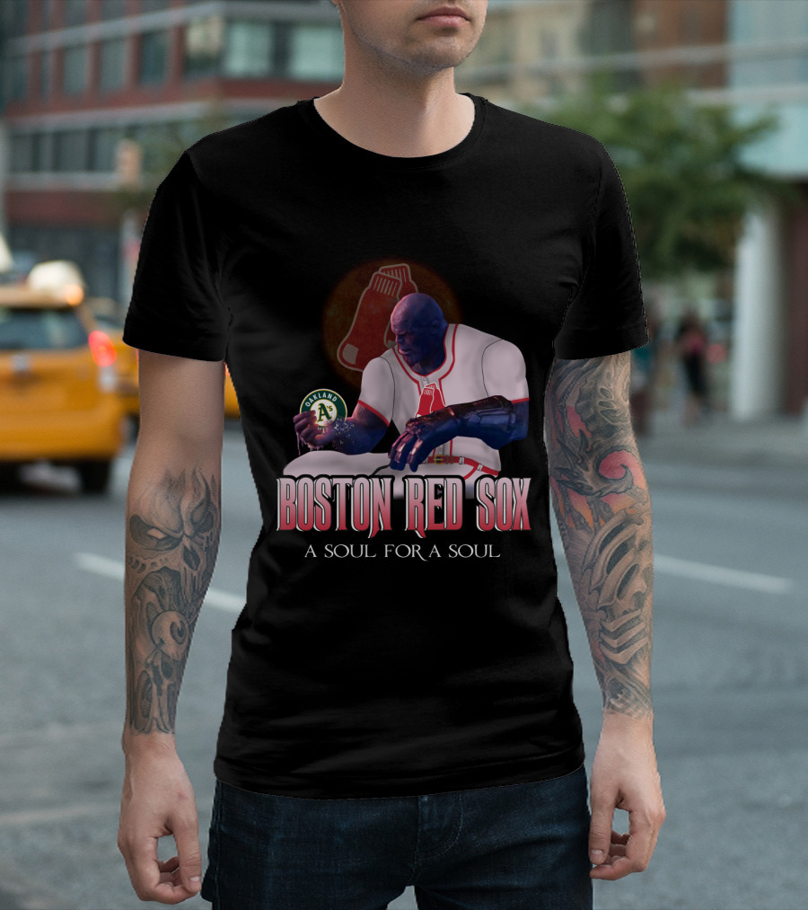 Boston Red Sox A Soul For A Soul Oakland T-Shirt
