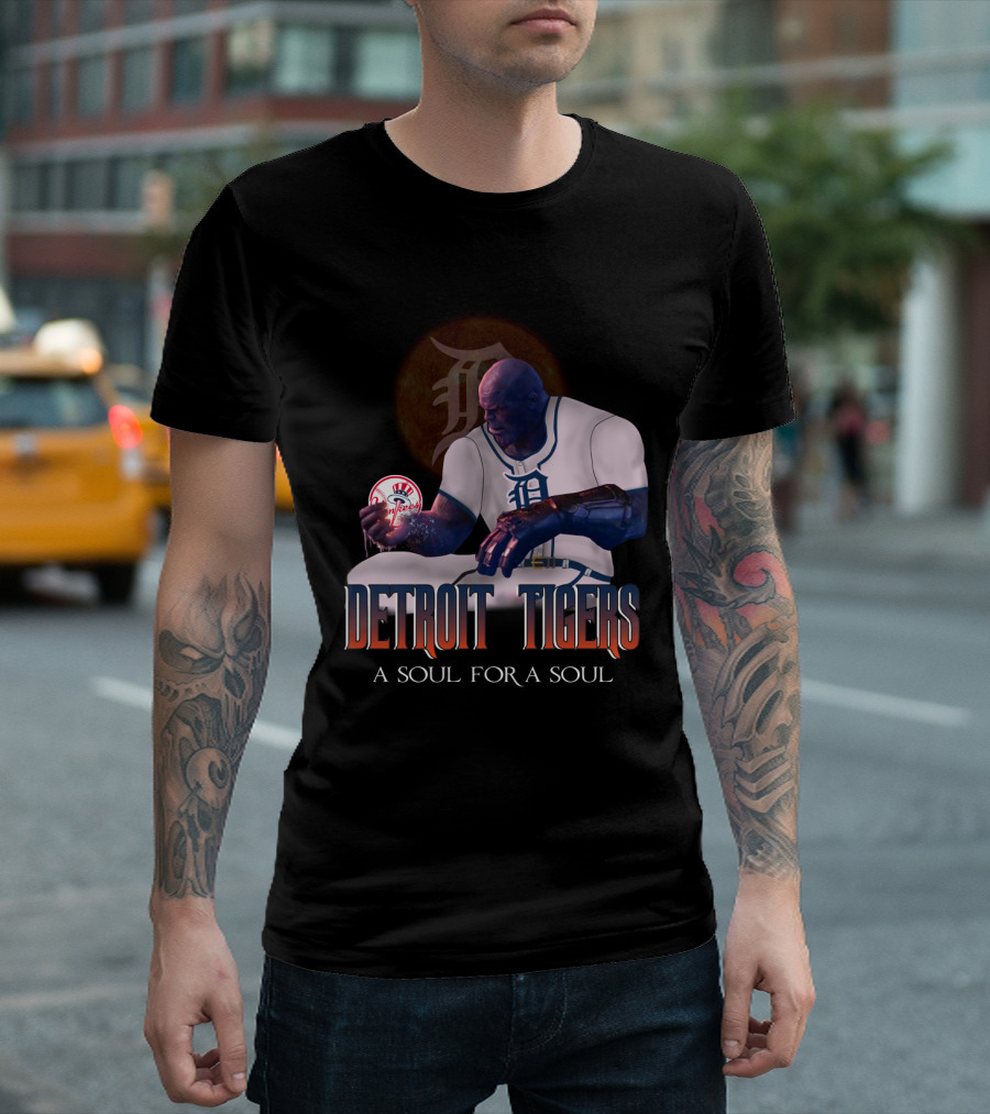 Detroit Tigers A Soul For A Soul T-Shirt
