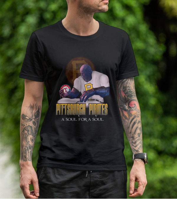 Pittsburgh Pirates A Soul For A Soul Thanos Texas Rangers Baseball Crossover T-Shirt