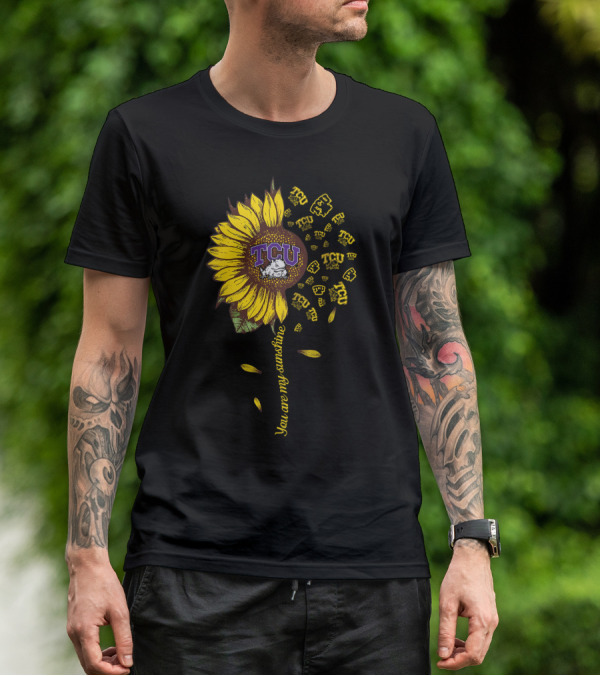 Tcu You Are My Sunshine Sunflower T-Shirt