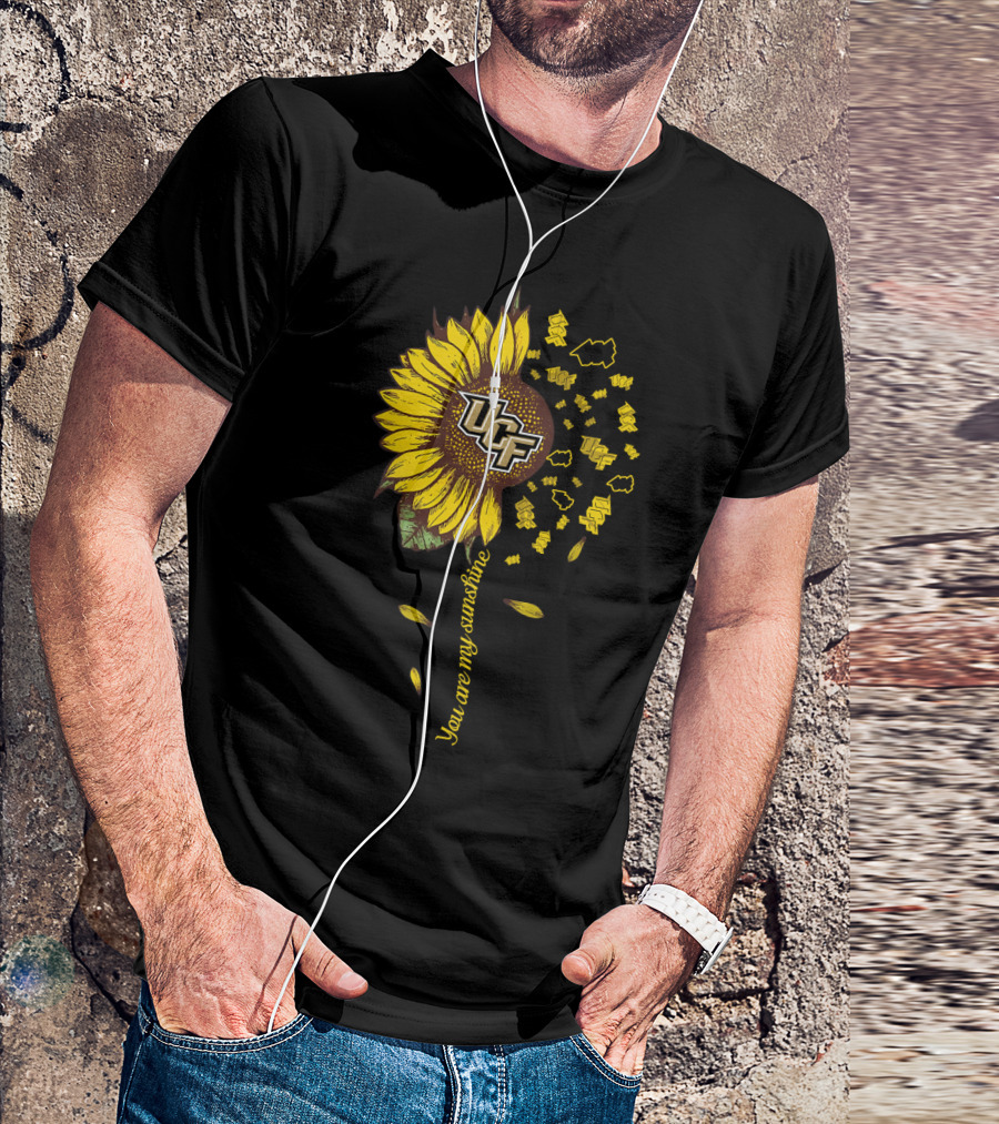 You Are My Sunshine Ucf Sunflower Ncaa2 T-Shirt