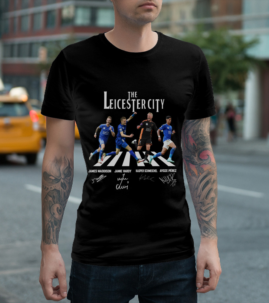 The Leicester City James Maddison Jamie Vardy Kasper Schmeichel Ayoze Pérez T-Shirt