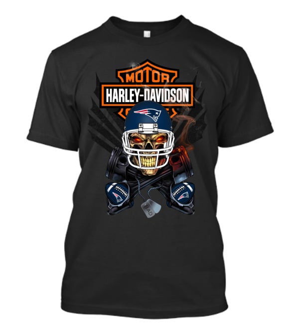 Harley Davidson Motor 106 Nfl Nep T-Shirt