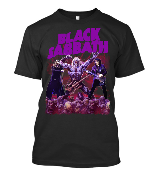Black Sabbath Zombie Warrior Concert T-Shirt