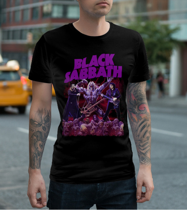 Black Sabbath Zombie Warrior Concert T-Shirt
