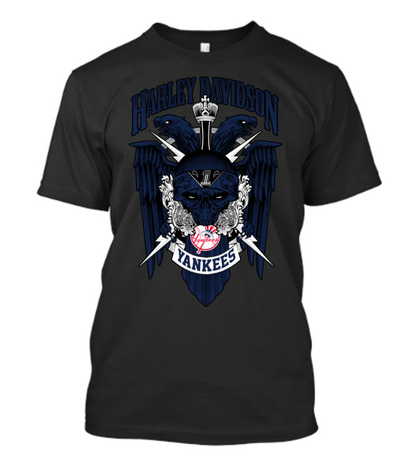 Harley Davidson Yankees Mlb 131 New York Yankees T-Shirt