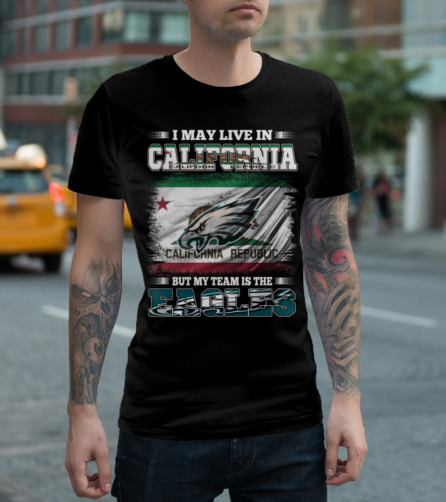 California Republic Loyal Fan of Eagles T-Shirt