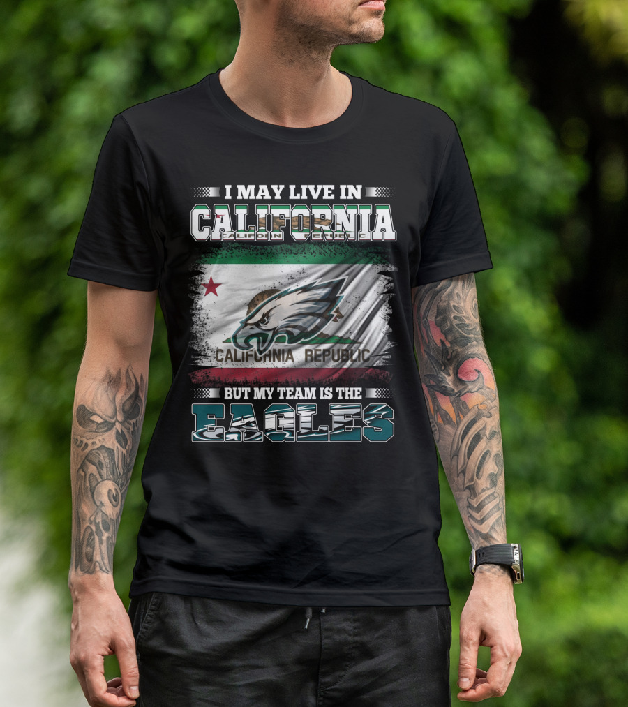 California Republic Loyal Fan Of Eagles T-Shirt