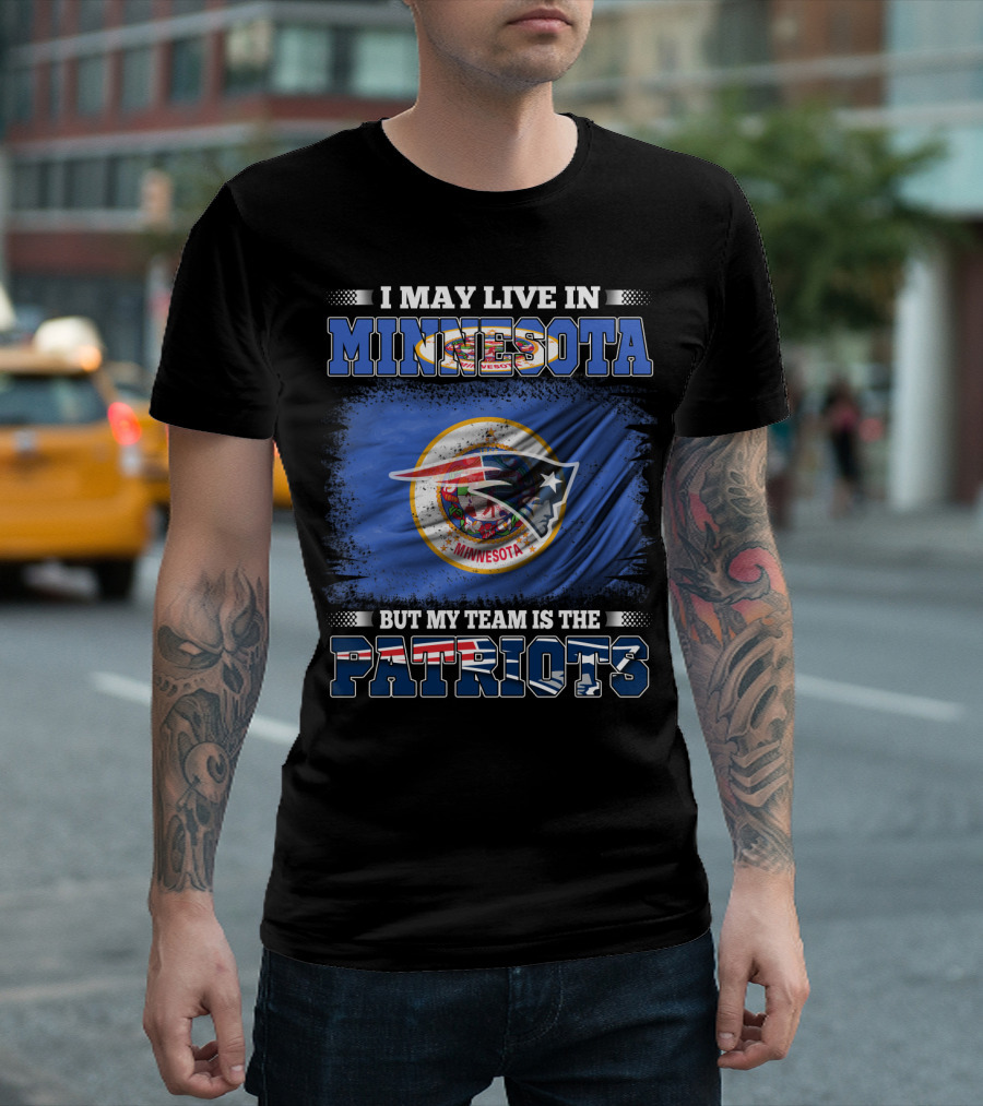 Minnesota Resident New England Patriots Team Loyalty T-Shirt