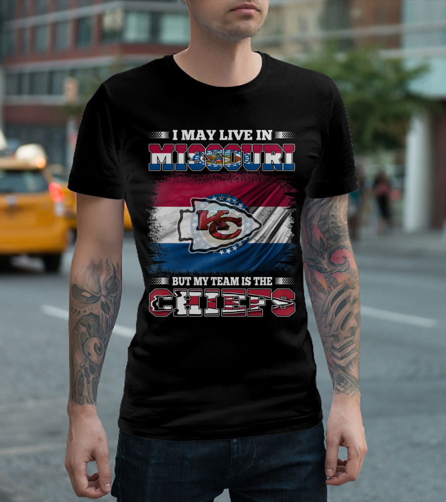 Missouri Pride Kansas City Chiefs Team Loyalty Fan T-Shirt