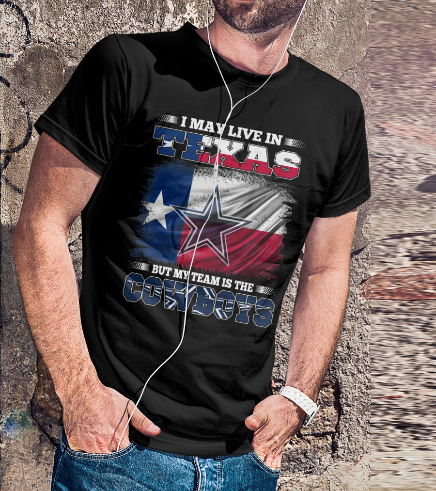 Texas Pride With Dallas Cowboys Star Fans T-Shirt