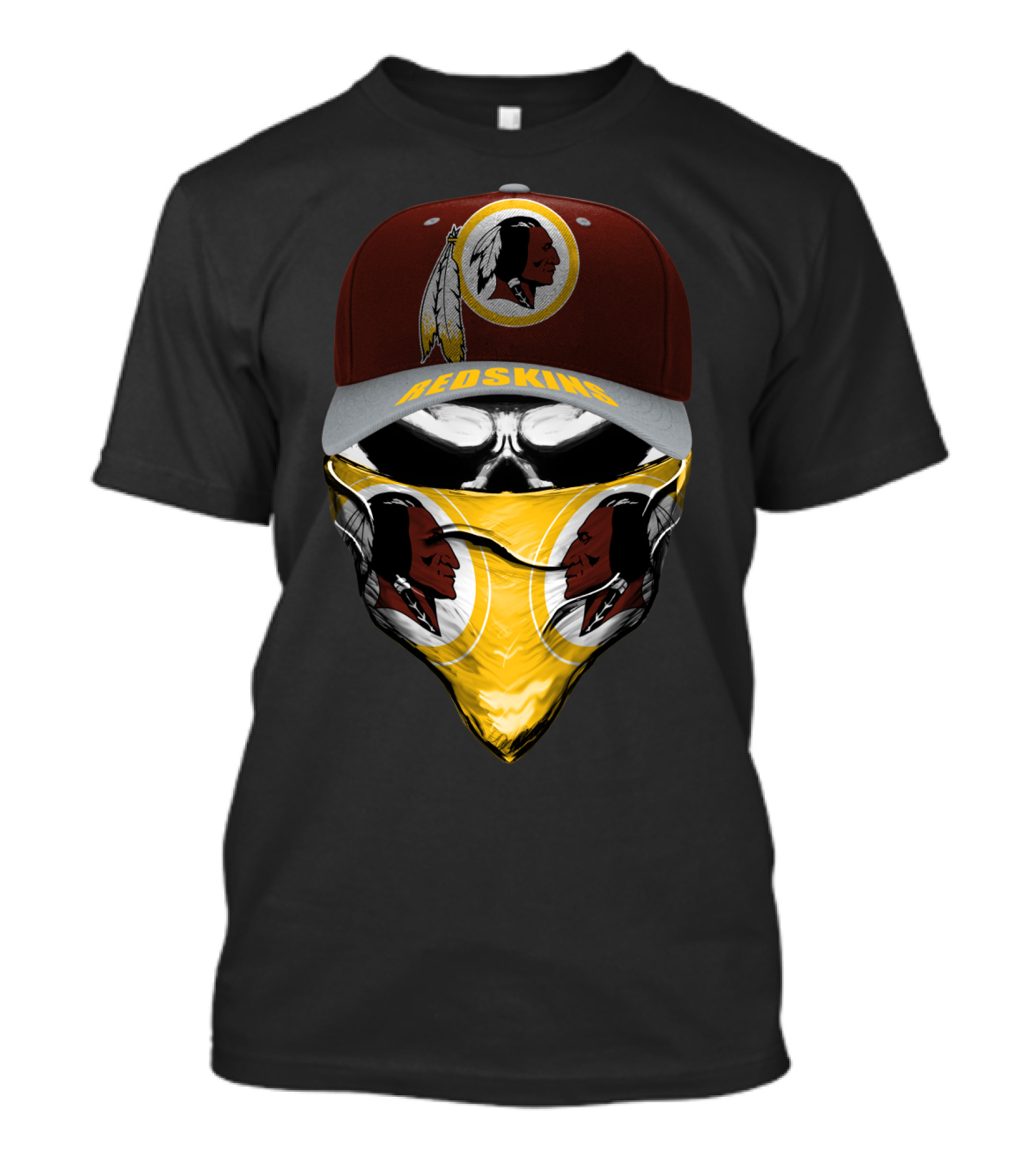 Redskins Washington Logo Feather Tribal T-Shirt