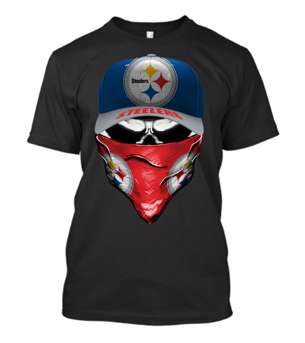 Steelers Pittsburgh Steelers Bandana And Cap T-Shirt