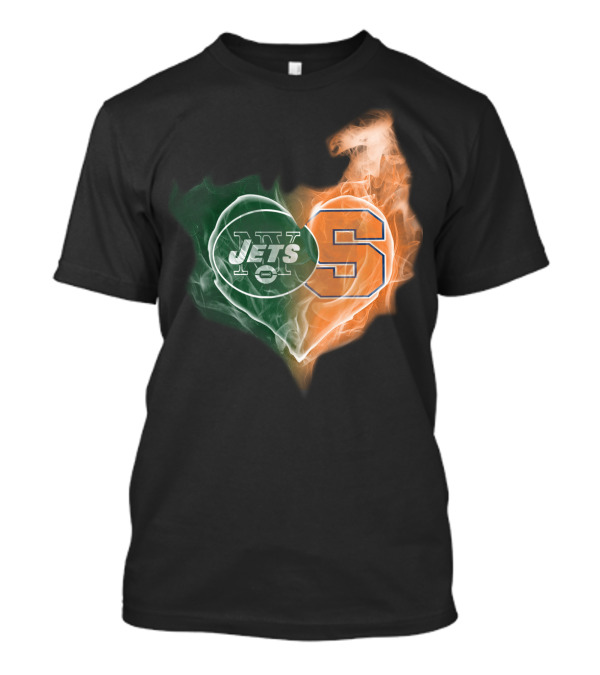 Jets Syracuse S Heart Fusion T-Shirt
