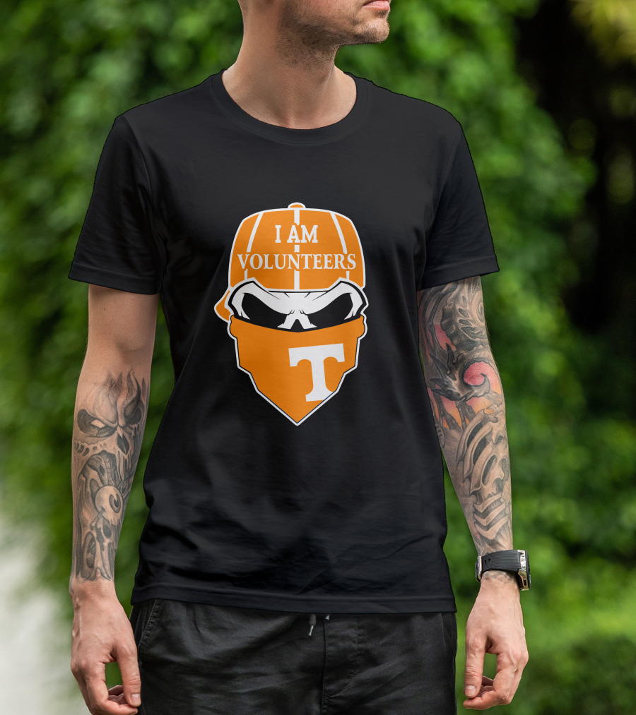 Tennessee Volunteers Skull I Am Volunteers T T-Shirt