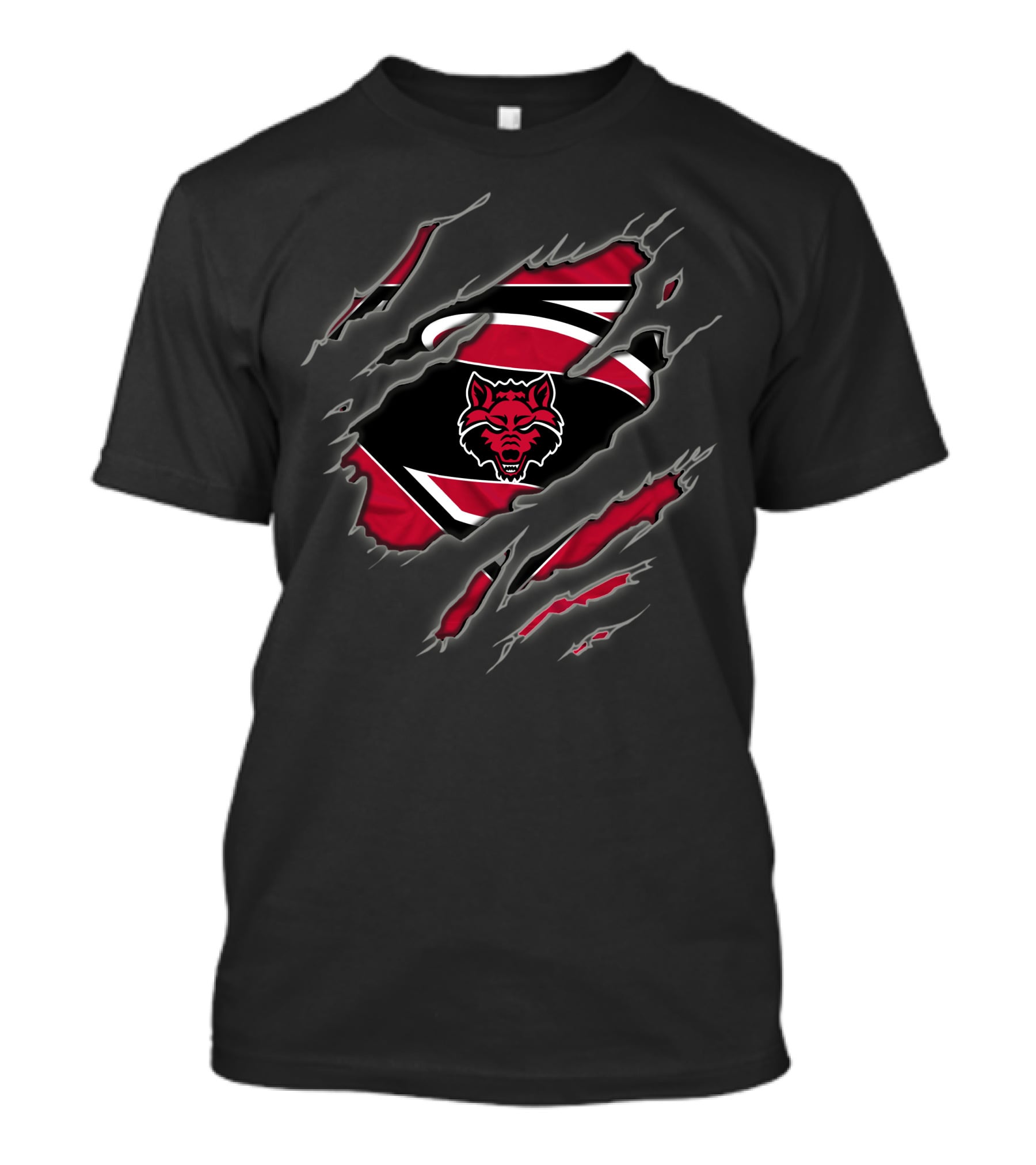 Arkansas State Red Wolves Superman T-Shirt