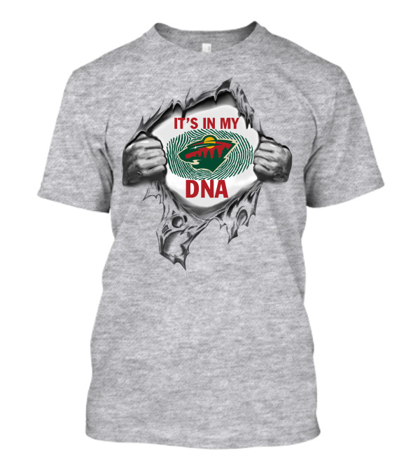 It's In My Minnesota Wild Dna T-Shirt