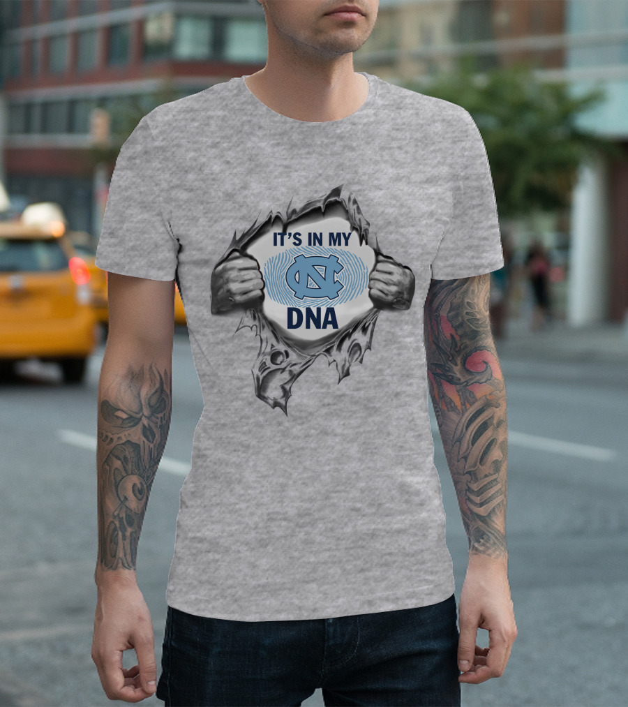 It's In My North Carolina Tar Heels Dna T-Shirt