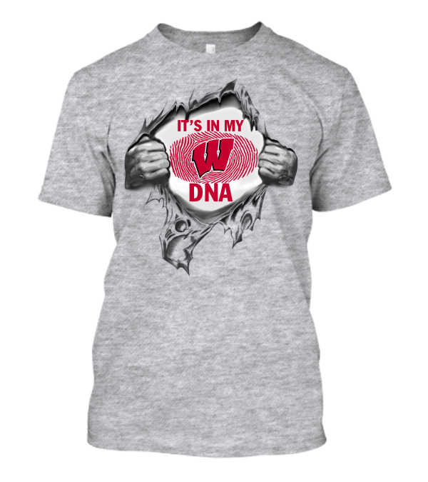 It's In My Wisconsin Badgers Dna T-Shirt