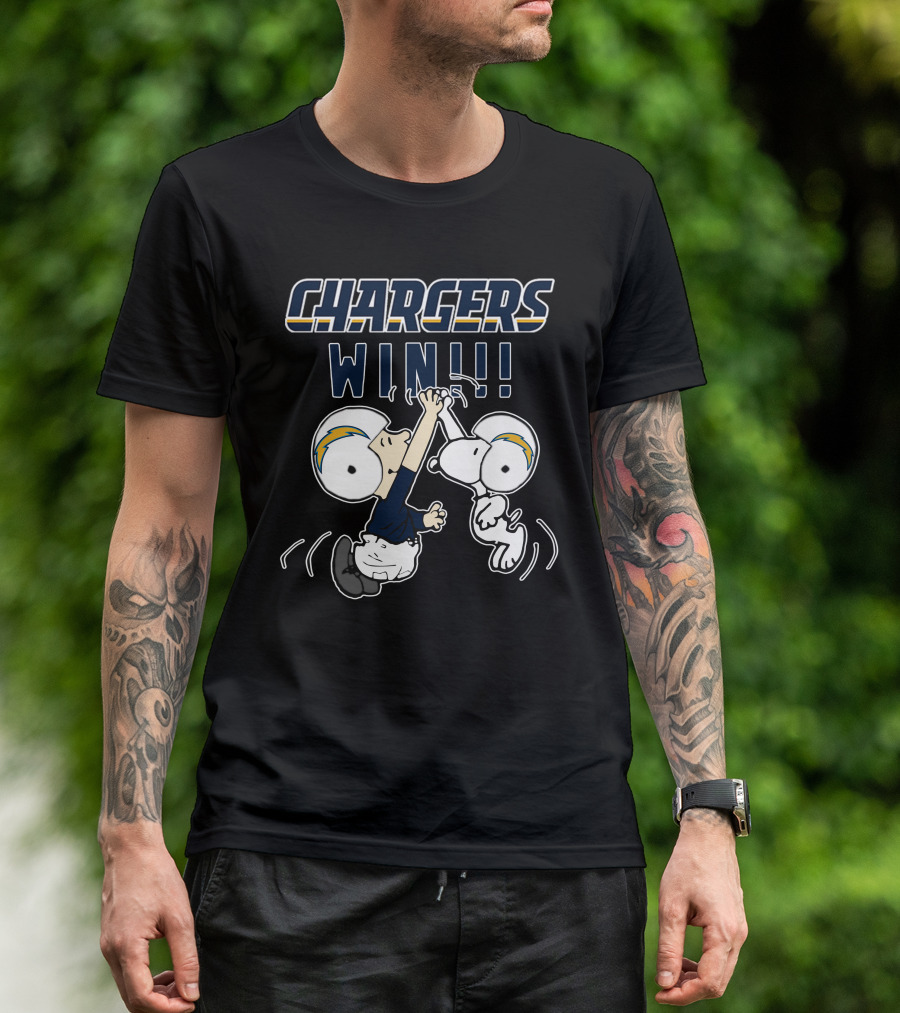 Chargers Win!! T-Shirt