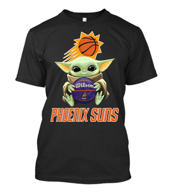 Phoenix Suns Baby Yoda Wilson Basketball T-Shirt