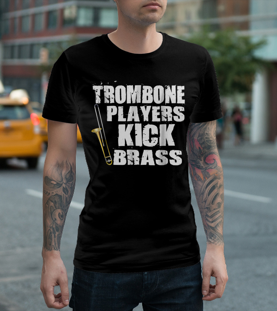 Trombone Players Kick Brass T-Shirt