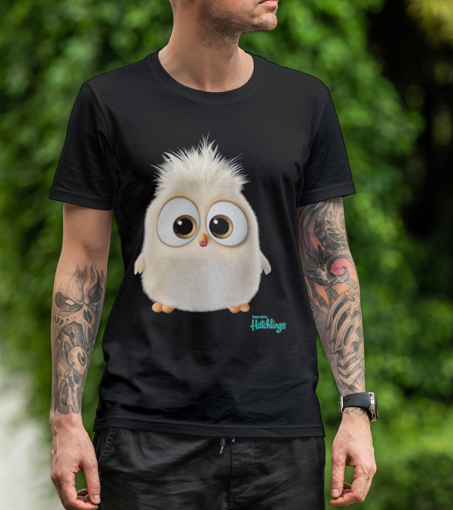 Angry Birds Hatchlings Cute Fuzzy Character T-Shirt