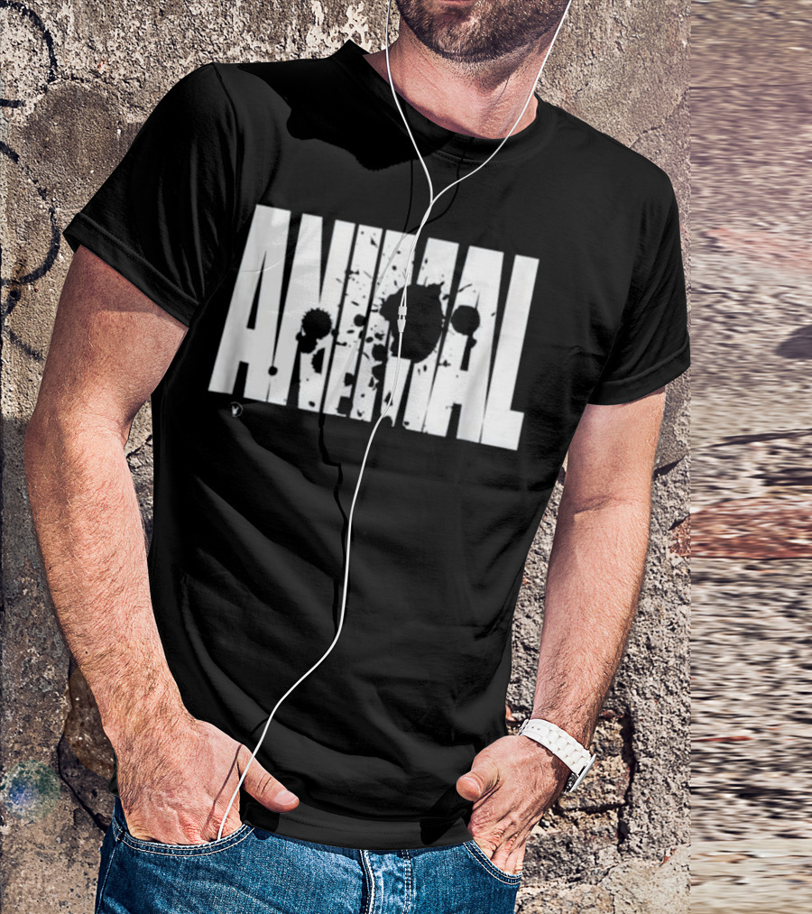 ANIMAL C965 Gym Rabbit Workout Bodyb T-Shirt