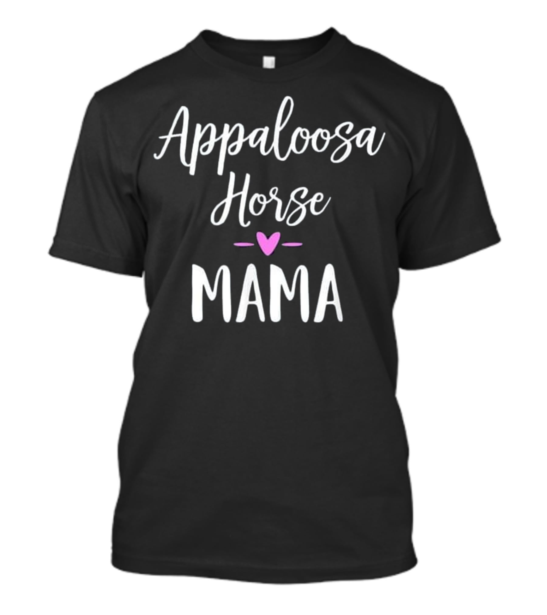 Appaloosa Horse Mama Heart Love T-Shirt