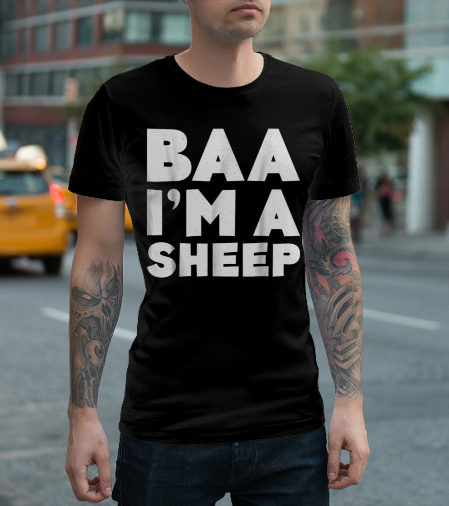Baa I'm A Sheep Playful T-Shirt