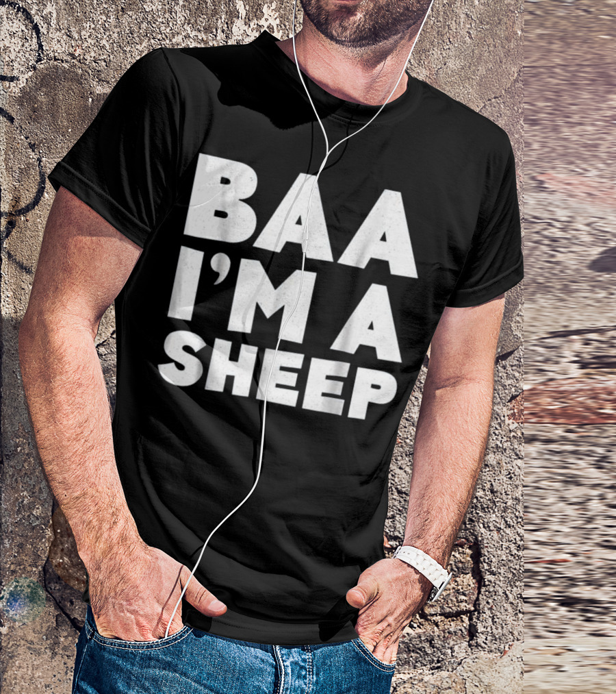 Baa I'm A Sheep Playful T-Shirt
