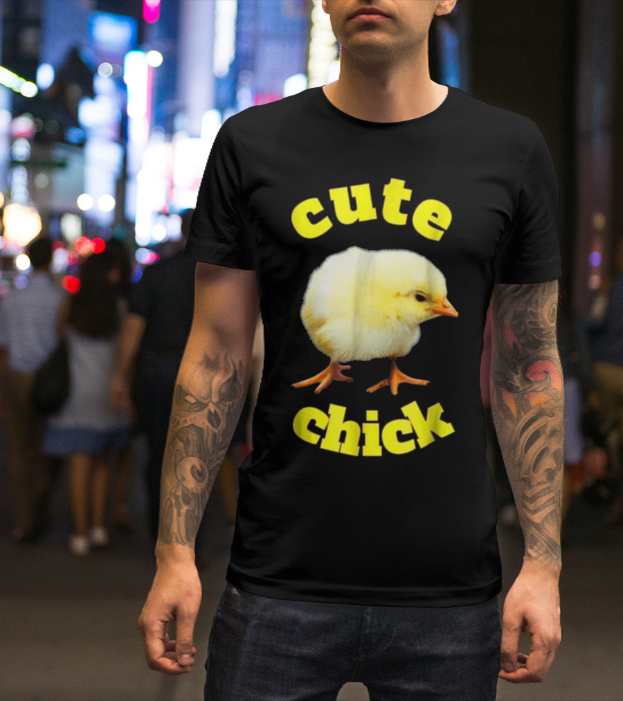 Cute Chick Fluffy Baby Chicken T-Shirt