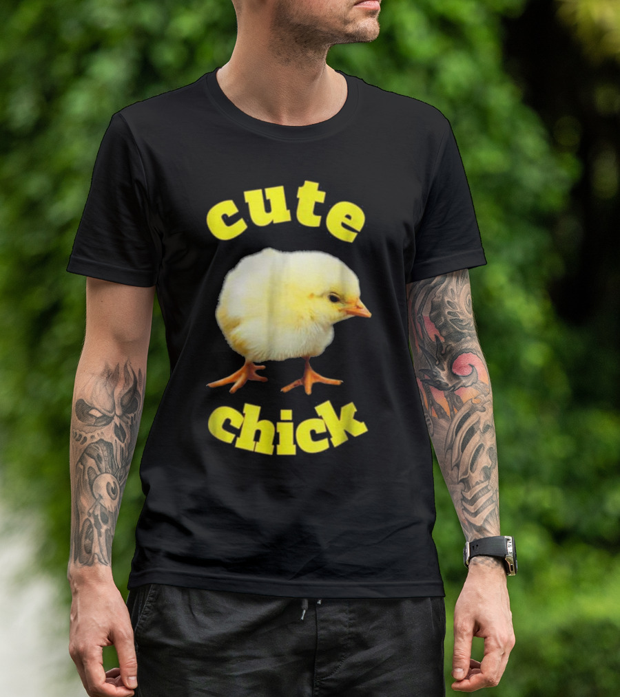 Cute Chick Fluffy Baby Chicken T-Shirt