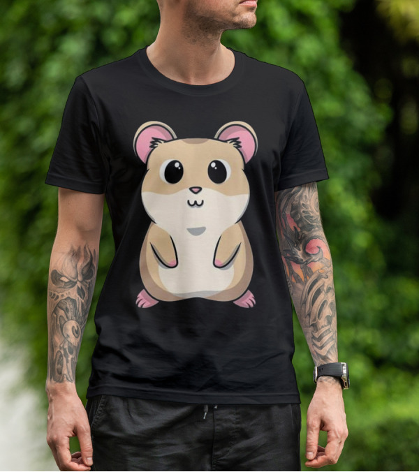 Baby Hamster Cute And Cuddly Rodent Pet Anim Kawaii T-Shirt