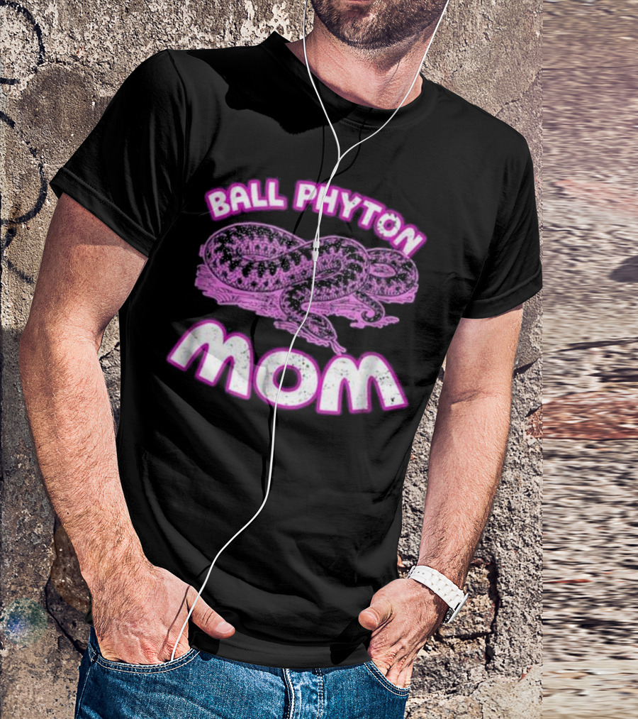 Ball Phyton Mom Snake T-Shirt