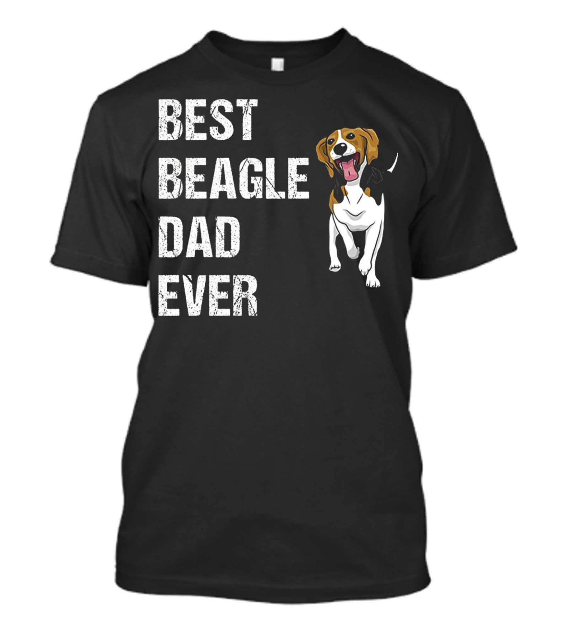 Best Beagle Dad Ever Funny Beagle Dog T-Shirt