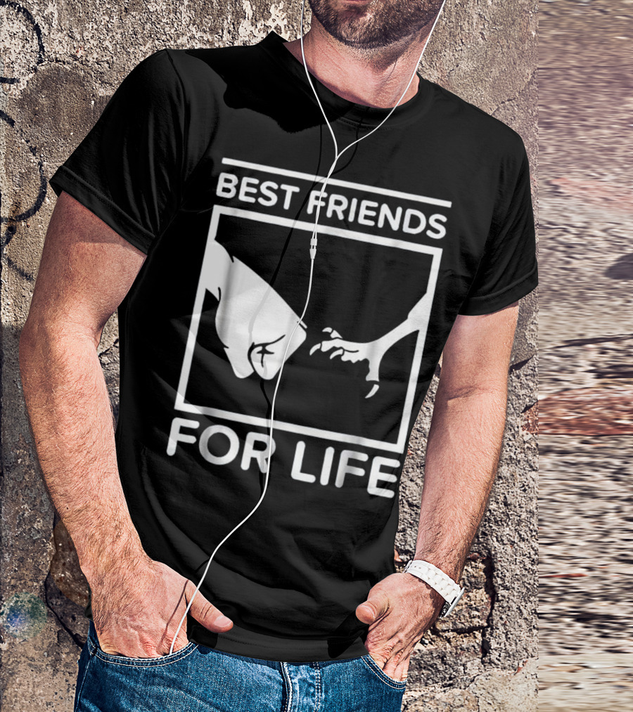 Best Friends For Life Bird Fist Bump T-Shirt