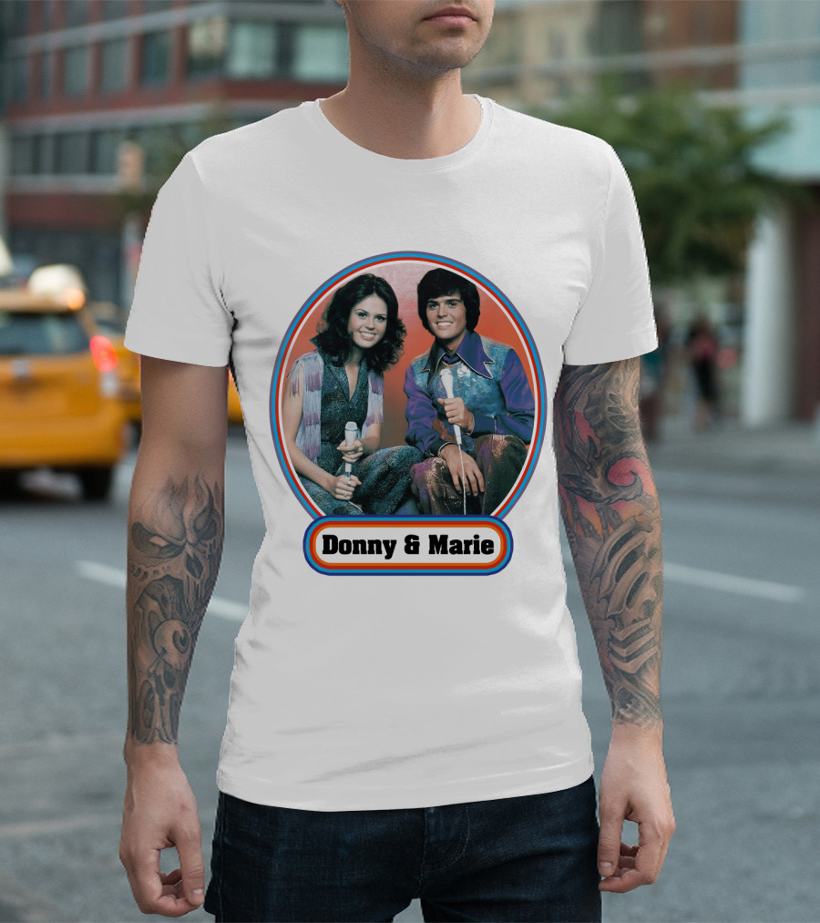 Donny and Marie Classic 70s T-Shirt