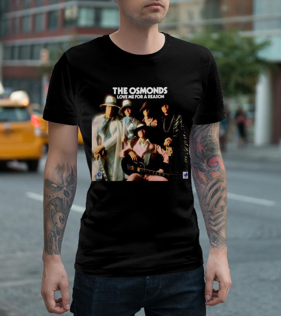The Osmonds Love Me For A Reason Album Cover Vintage T-Shirt