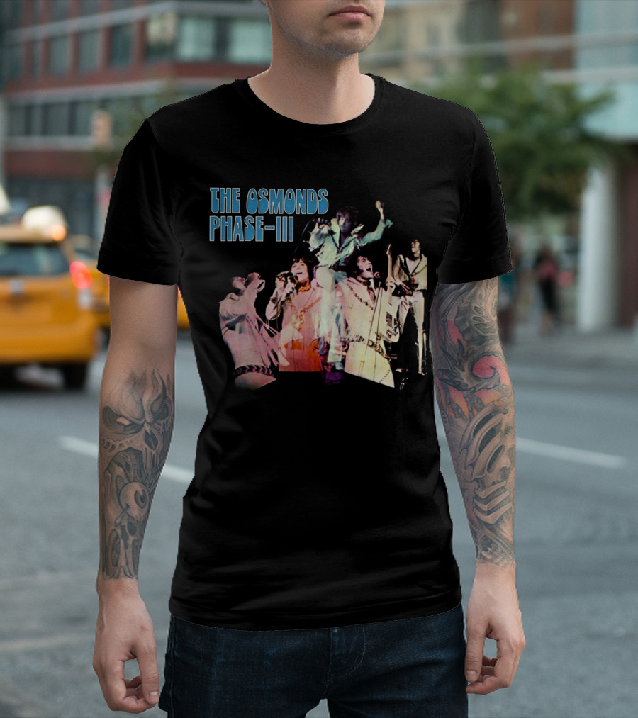 The Osmonds Phase III Concert Performance Montage T-Shirt