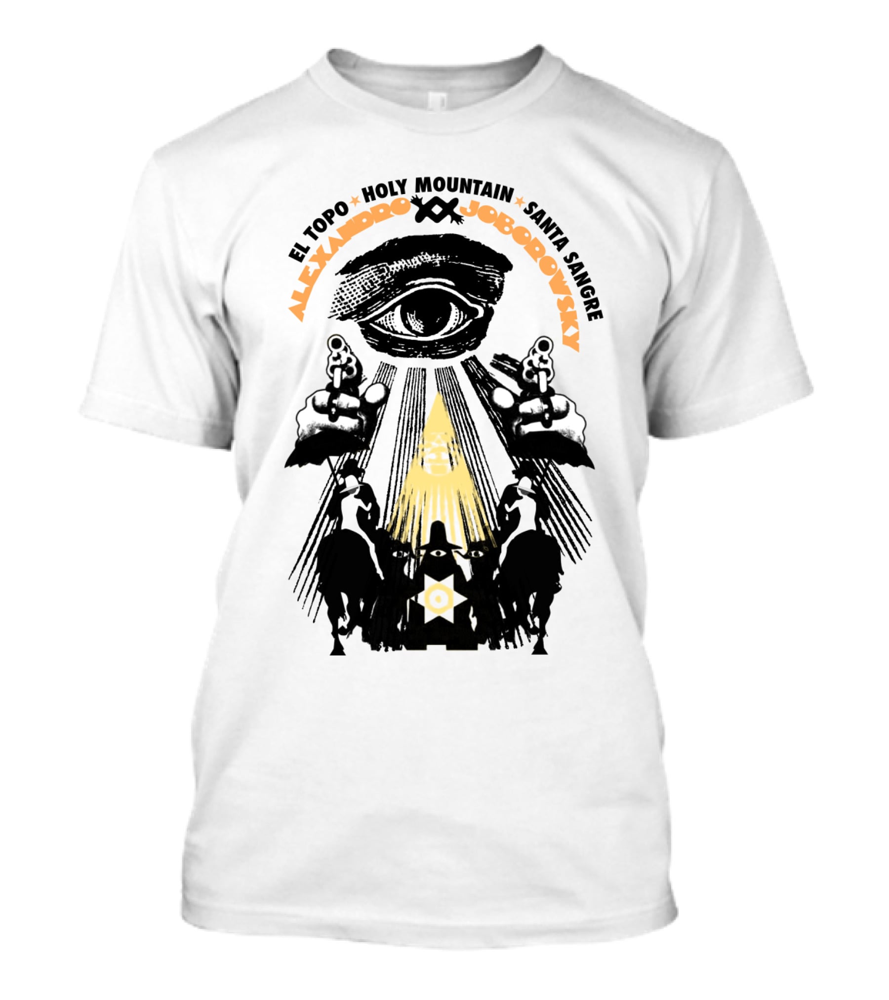 El Topo Holy Mountain Santa Sangre Alejandro Jodorowsky Eye Symbolism T-Shirt